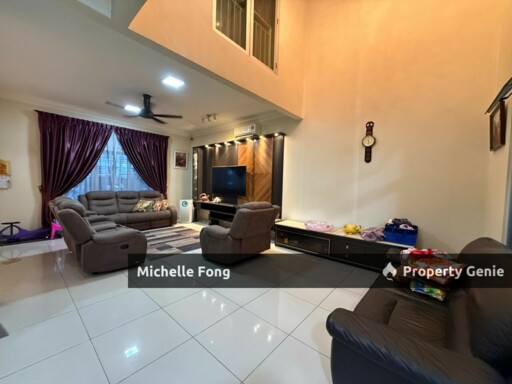 Taman Sutera Utama @ Skudai / Double Storey Terrace With Roof Top Balcony / Renovated Unit