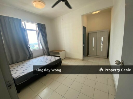Middle Floor 3 Rooms Unit Falim Condo with Furnished Near Menglembu First Garden Lahat