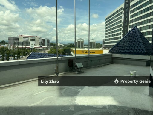 CORPORATE OFFICES SPACE 6,907 sf For Rent, Top Security, WISMA BSN, Next to Maybank HQ, in the Heart Kota Kinabalu City