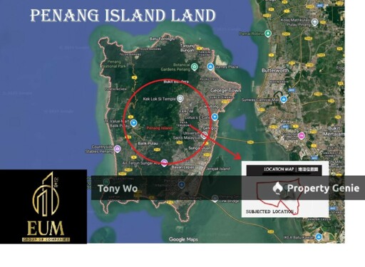 High Potential Land in Penang Island For Sale