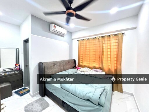 Freehold, Renovated & Partially Furnished | [RSKU] Acacia Apartment Diamond City Semenyih