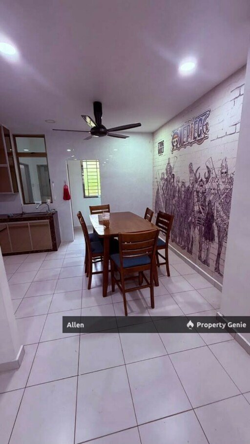Renovated Double-Storey Terrace House for Rent at Pulai Mutiara – Gated & Guarded with Air-Conditioned Rooms!