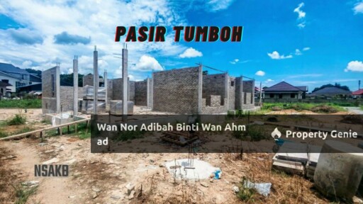 SEMI D BINAAN BESAR DI LIMBAT PASIR TUMBOH KELANTAN