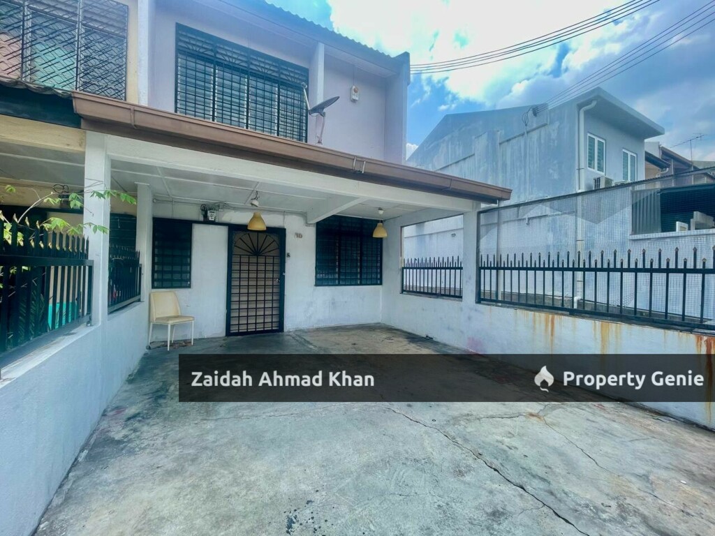 TAMAN DELIMA CHERAS KUALA LUMPUR DOUBLE STOREY TERRACE HOUSE FOR SALE ENDLOT FREEHOLD MAIN DOOR FACING SOUTH PRICE ALREADY DROPPED