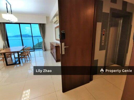 High End Condo with Private Lift For Rent, Full Sea View, 3+3 Rooms, 5 Bath, 2,450 Sqft, The Peak Vista, Kota Kinabalu City