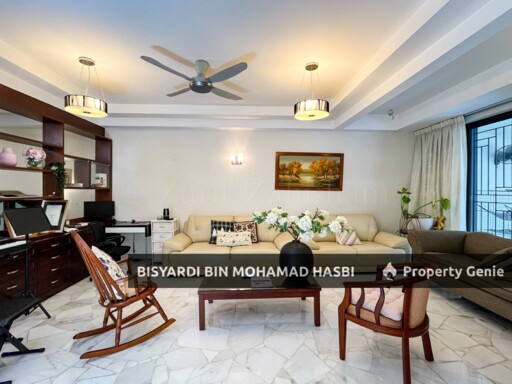 Renovated Double Storey Superlink Terrace @ Taman SA, Bangsar, Kuala Lumpur.