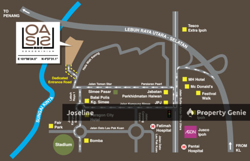 Oasis Condo Ipoh Nice & High Floor
