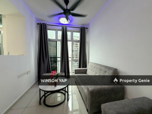 Midas Seri Alam Apartment Masai High Floor Fully Furnished Studio Unit