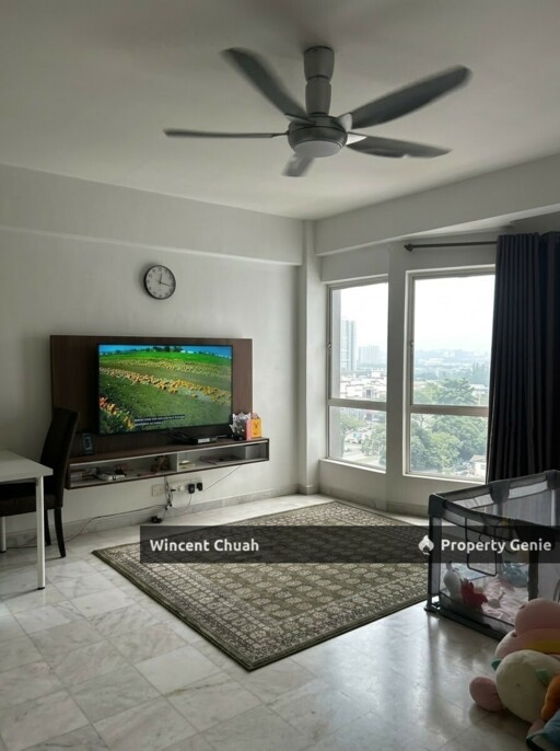 Lojing Heights 1 Wangsa Maju Condo For Rent | 1150sqft 2R2B Fully Furnished