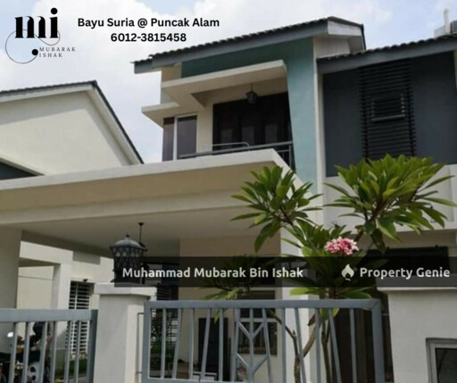 Bayu Suria Puncak Alam | Semi-D 2 Tingkat, Luas 3,600 sqft – Ready to Move In!
