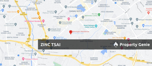 Bennington Residences Setapak Condominium Auction | 3+1 Rooms | 1,238 sqft