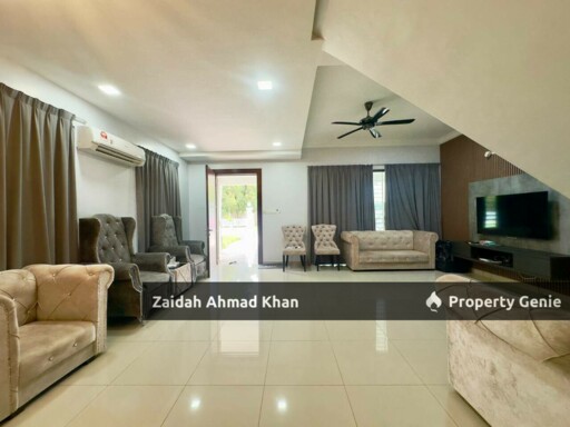 Corner Lot Double Storey Ceria Residence Renovated And Extended For Sale