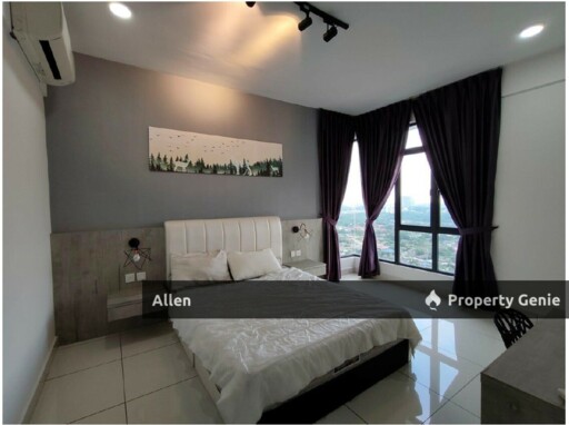 Convenient & Fully Equipped: 1 Tebrau Residence 1-Bed, 1-Bath with Car Park