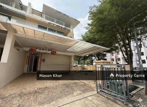 TAMAN SENTEAL GREEN 3-STOREY TERRACE CORNER 3750sf RELAU