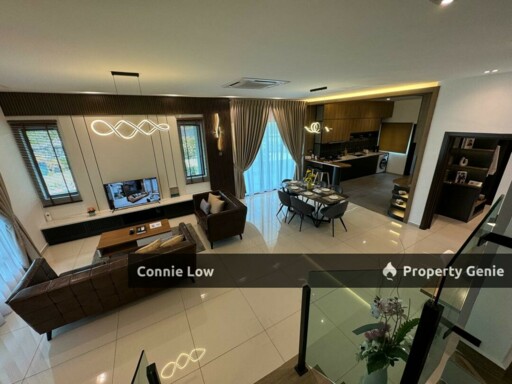 Guarded New Double Storey Terrace House Gunung Lang Ipoh for Sale
