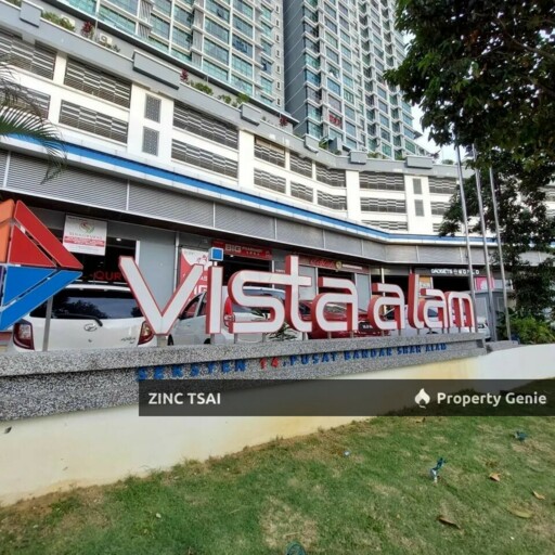 Vista Alam Seksyen 14 Shah Alam Leasehold Service Apartment Auction | 3R2B | 1,123 sqft | Save RM 140K