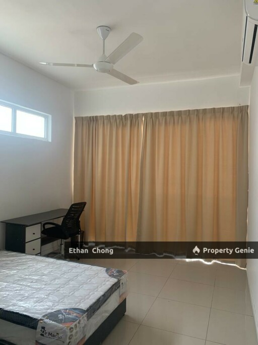 Balcony Bedroom at Nadayu 801 For rent with fully furnished