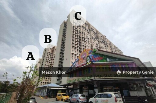 SRI SAUJANA APARTMENT TOWER B 645sf ORIGINAL UNIT GEORGETOWN