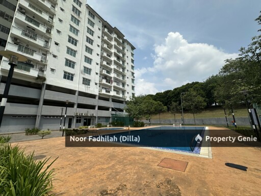 Sewa Partial Furnished Corner Unit Pangsapuri Anggun Bandar Baru Bangi