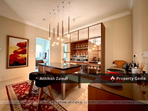 Kiara View, Sri Hartamas. Stunning 2.5 Storey Semid With Great Water Features.