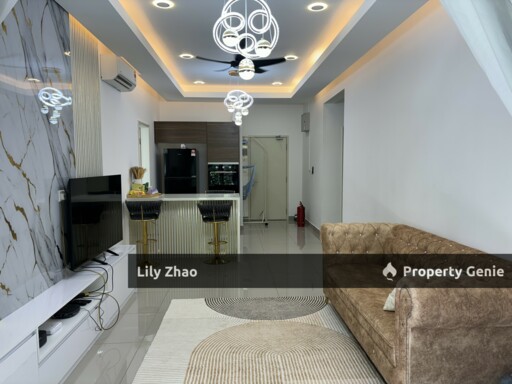 Kingfisher Inanam Condo for Rent, Renovated & Fully Furnished, Block C, 5th Floor Facilities area, Kota Kinabalu