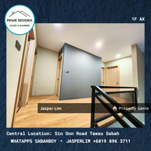 Master Room # Semi D Taman Prime Residen (Gated Guarded) Room Specialist Tawau