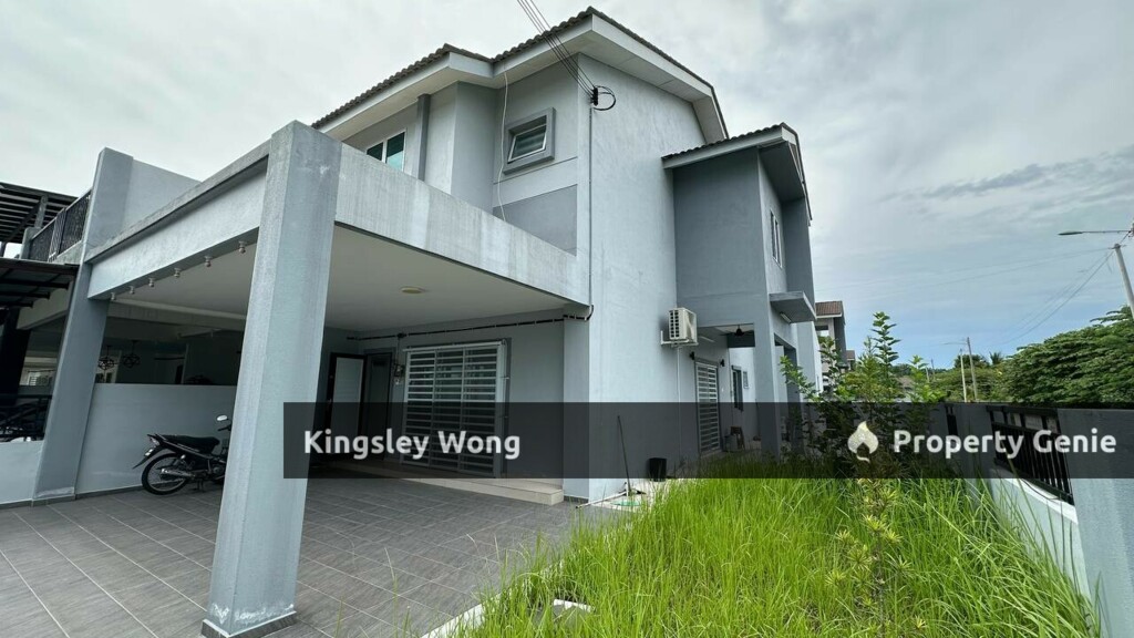 Klebang Ipoh Freehold Double Storey Corner House Fully Renovated Gated Guarded