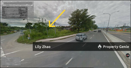 Papar Commercial Land for Rent, Road Side, Corner Lot 8,000 sqft, Papar Square, Papar, Sabah.