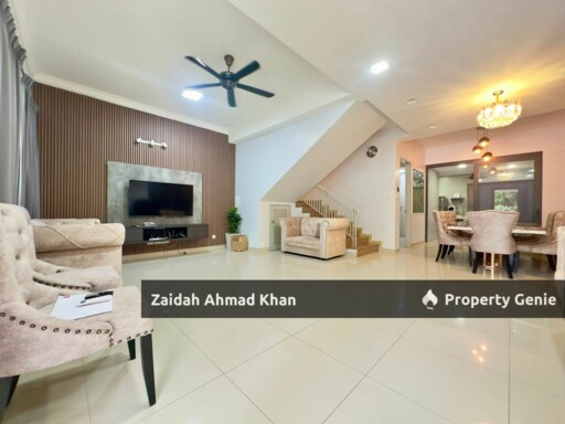 Corner Lot Double Storey Ceria Residence Renovated And Extended For Sale