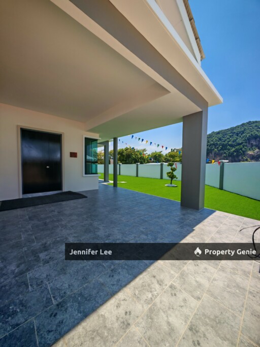 Full Loan, Guarded 22x76ft, 1sty Terrace House, Simpang Pulai, Ipoh
