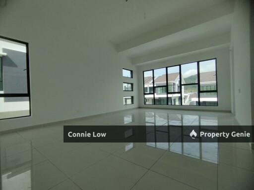 Completed Guarded New Double Storey SemiD on High Land Ipoh, Greenery Environment