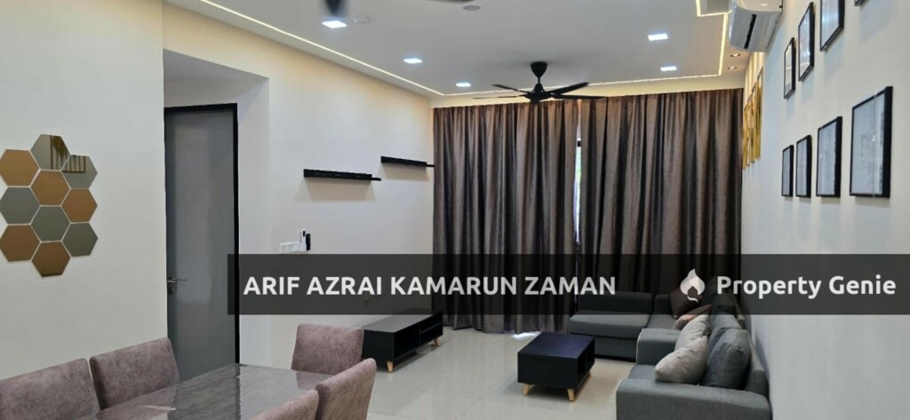 [Fully Furnished] Gems Residence Condominium near IOI City Mall, Putrajaya | 3R2B | RM3,000/month