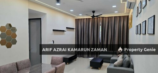 [Fully Furnished] Gems Residence Condominium near IOI City Mall, Putrajaya | 3R2B | RM3,000/month