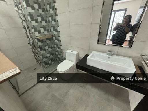 3 Storey Semi Detached, Brand New House for Rent, Gated & Guarded @ Likas, Kota Kinabalu City