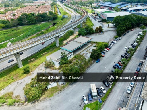 Below market prime petrol station