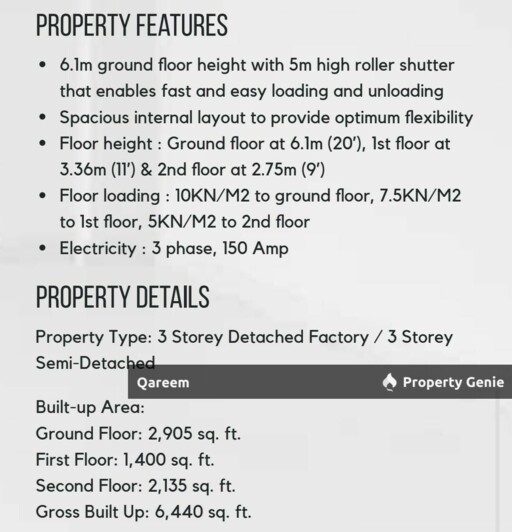 3 Storey Semi D Factory Warehouse U8 Bukit Jelutong Shah Alam