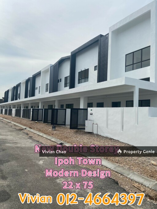 New Double Storey Terrace for Sale @ Jalan Kuala Kangsar