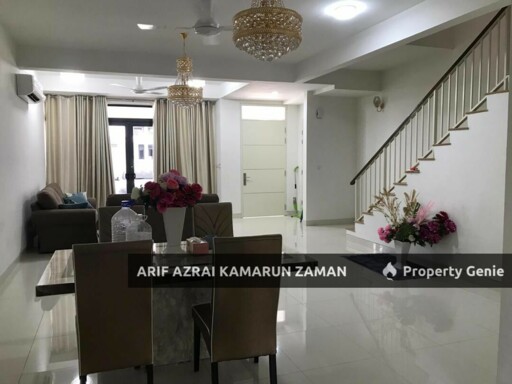 [Partially Furnished] Double Storey Terrace at Presint 12, Putrajaya | 4R4B | RM2,800/month