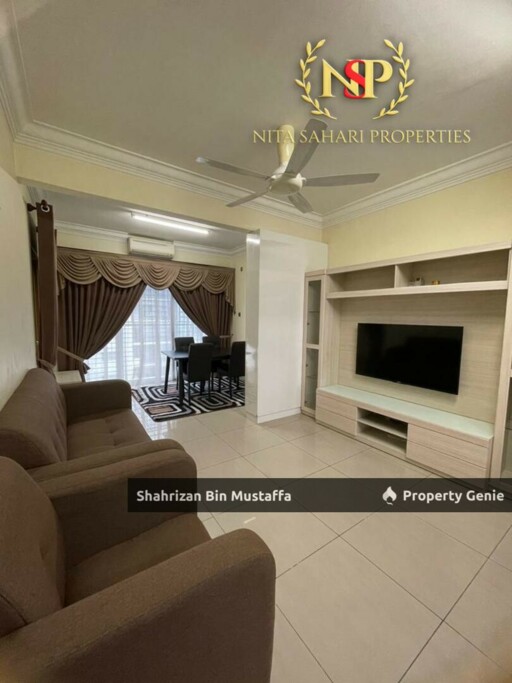 Suriamas Apartment, Larkin, Johor Bahru. Fully Furnish