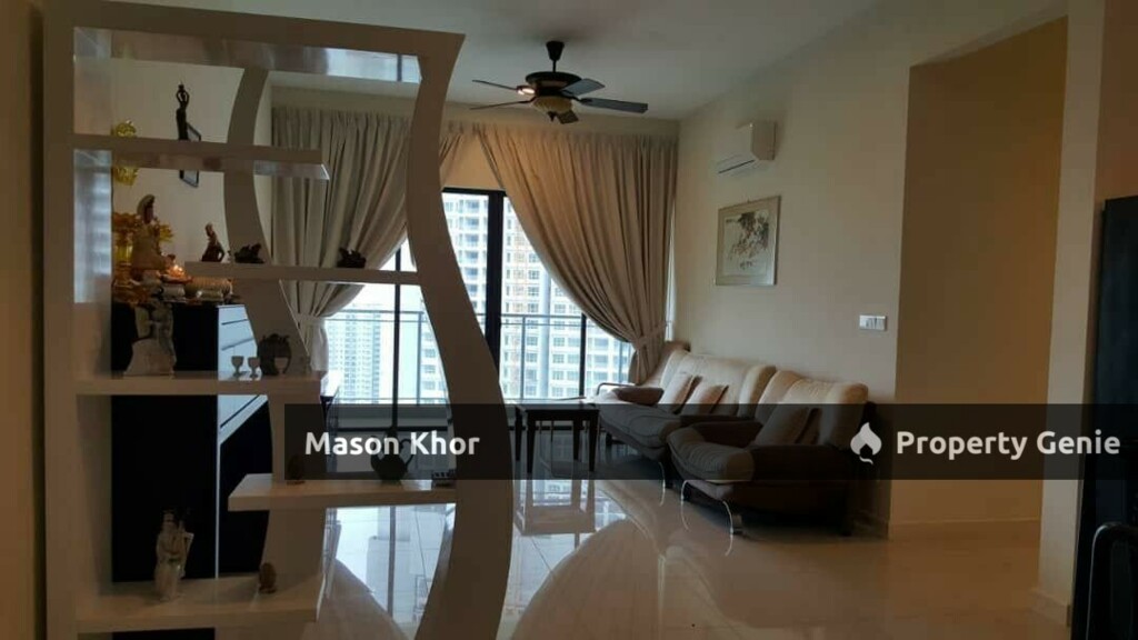 ICONIES SKIES CONDOMINIUM FULLY FURNISHED 1500sf MIDDLE FLOOR SUNGAI ARA