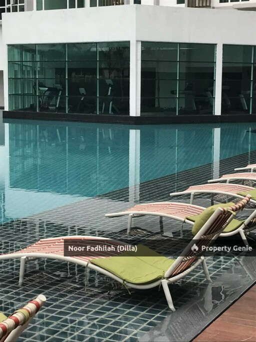 KLCC View The Court @ Central Residence Partial Furnished Full Loan
