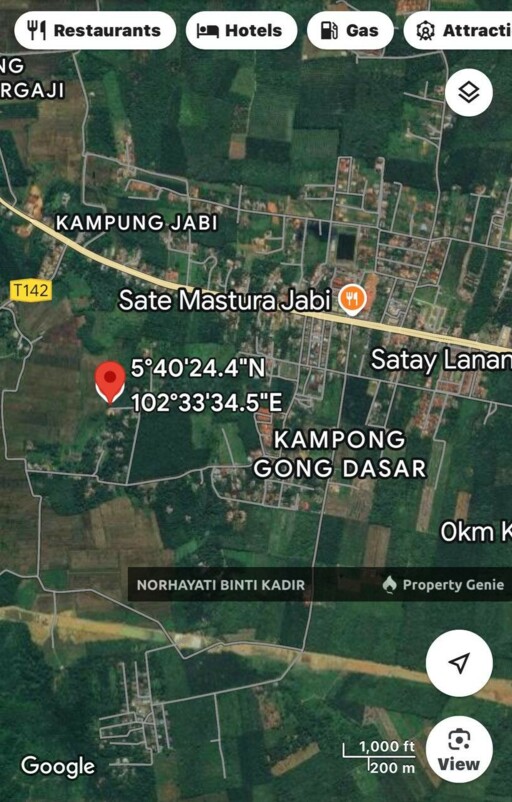 (HOT AREA, BEBAS BANJIR) LOT BANGLO GONG DASAR, BESUT