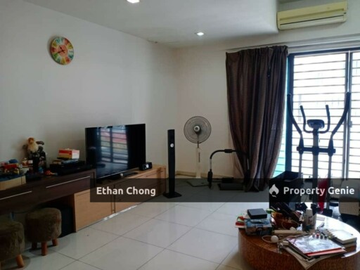 D'Residency Partial Furnished House For Rent