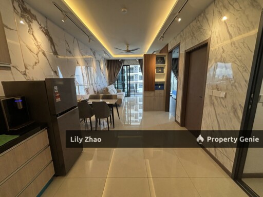Jesselton Twin Towers B 13th Floor, High End Condo for Rent, 2Bed 2Bath, 832 sf, Near QE2, Jalan Lintas, Kota Kinabalu City