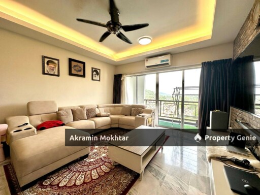 Fully Furnished, Renovated & 2 Parking | Villaria Condominium, Bukit Antarabangsa, Ampang