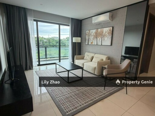 Jesselton Twin Towers A, 12th Floor, High End Condo for Rent, 3Bed 2Bath, 1,357 sf, Near QE2, Jalan Lintas, Kota Kinabalu City