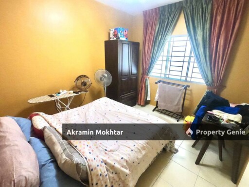 Corner Unit, Renovated, Partially Furnished & 1 Parking | Platinum Lake PV12 Condominium, Danau Kota Setapak, KL .