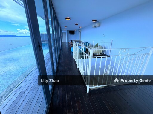 Exclusive Full Sea View Triplex Resort Penthouse For Sale, 3,701 Sf, Signal Hill, Kota Kinabalu City, Sabah.