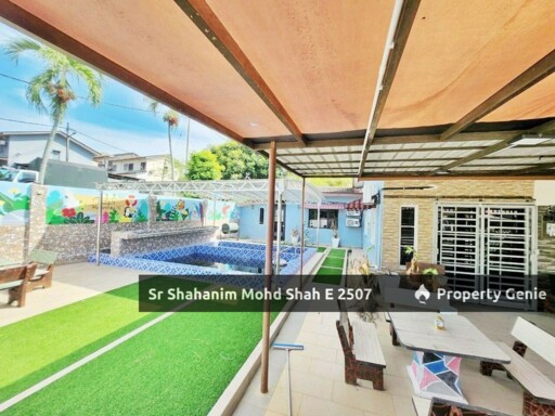 Corner Lot Single Storey Terrace With Pool, Taman Bangi Indah, Bangi