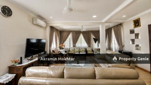 Corner Lot, Fully Renovated & Partially Furnished | Double Storey Bungalow House Perdana Heights U10, Shah Alam